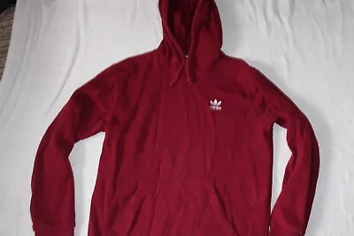 Buy Adidas Originals Trefoil Fleece Hoodie Track Jacket Size Medium M Mens T85 • 9.99£