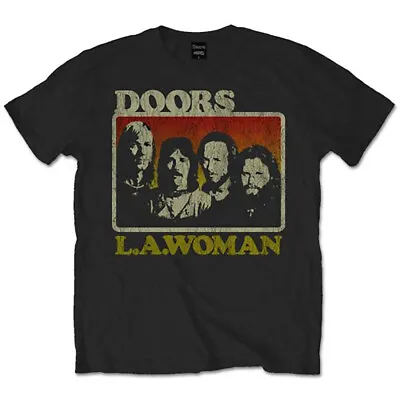 Buy The Doors T-Shirt LA Woman Jim Morrison Official Black New • 14.95£