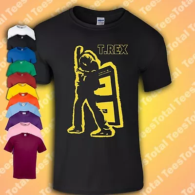 Buy T Rex Marc Bolan Electric Warrior T-Shirt Tee | Tyrannosaurus Rex Mickey Finn • 16.99£