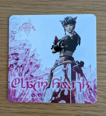 Buy BLACKSMITH Tank Final Fantasy XIV Eorzea Cafe Coaster FFXIV Square Enix Merch • 10£