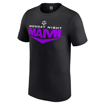 Buy Official WWE - Rhea Ripley  Monday Night Mami  Authentic T-Shirt • 29.99£