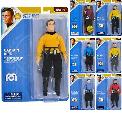 Buy Star Trek Collector Figure Mego 8  Poseable Fabric Clothing Phaser Belt • 19.99£