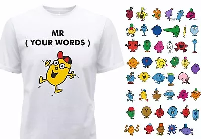 Buy Personalised Mr Mens T Shirt Funny Birthday Dad Stag Do Joke Top T Shirt • 12.95£
