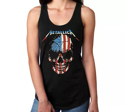 Buy Metallica American Skull Women's Tank Top Regular • 13.29£