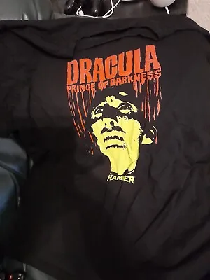 Buy Dracula Prince Of Darkness - Hammer Horror T-Shirt -Size XXL But More Like An XL • 12£