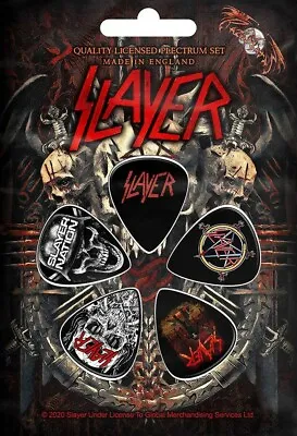 Buy Slayer - Demonic (new) (gift) Plectrum Pack Official Band Merch • 6.65£