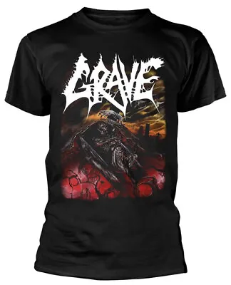 Buy Grave 'You'll Never See' (Black) T-Shirt - NEW & OFFICIAL! • 16.29£