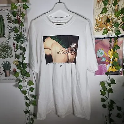 Buy 10 Deep Paradise Lost - Dagger In Butt Graphic White T-Shirt Tee - Mens Size XL • 20.39£