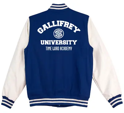 Buy Gallifrey Uni Varsity Jacket - Inspired By Dr Who  • 35.99£