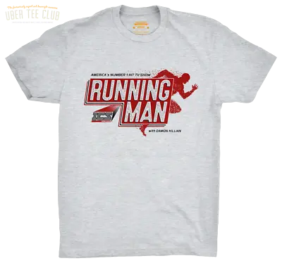 Buy The Running Man Tee Mens TV Film Merch Geek Crew Neck Short Sleeve T-Shirt Top • 12.55£