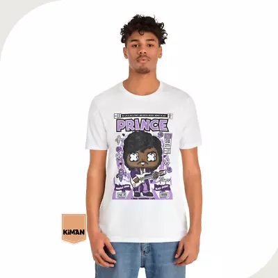 Buy Prince Graphic T Shirt Tee Streetwear Toon Unisex Short Sleeve White Black Grey • 12.99£