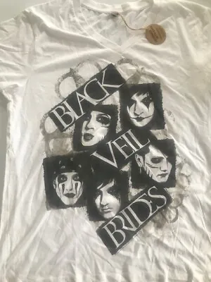 Buy Black Veil Brides White T Shirt Official Merchandise  • 16.80£
