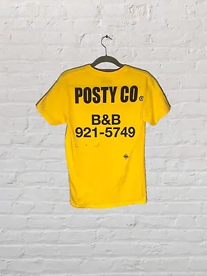 Buy Posty Co Post Malone Beerbongs And Bentleys 2018 Tour T-Shirt Yellow OOP - Small • 19.95£