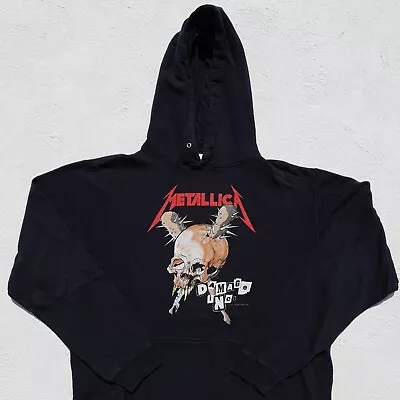 Buy Vintage Metallica Damage Inc. Tour Hoodie 00s Y2K M Jumper Sweater Music Band • 75.82£