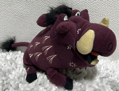 Buy Disney The Lion King The Musical Pumbaa Plush Soft Toy Broadway Merch Beanie • 10£