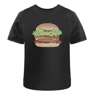 Buy 'Bacon Cheese Burger' Men's / Women's Cotton T-Shirts (TA029665) • 11.99£