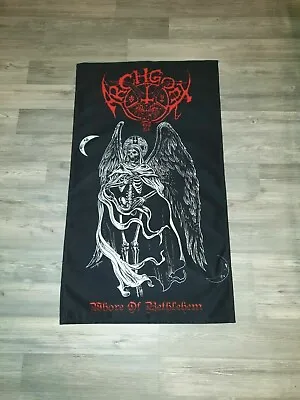 Buy Archgoat Flag Flagge Poster Black Metal Horna Watain 66 • 25.69£