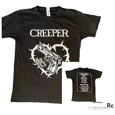 Buy Creeper 2021 Sex Death Viod Uk Tour T Shirt Gig Date Concert New S • 10£