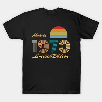 Buy Vintage Birthday Mens Personalised 18th 60th Novelty Gift Funny Years  T Shirt • 8.99£
