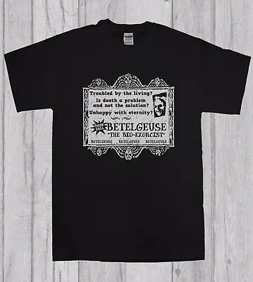 Buy Beetlejuice Betelgeuse Business Card Horror Goth T-Shirt • 10.99£