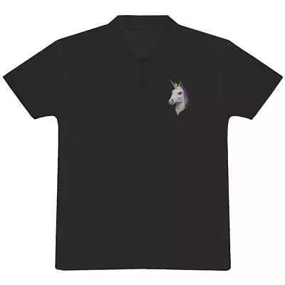 Buy 'Geometric Unicorn' Adult Polo Shirt / T-Shirt (PL046363) • 12.99£