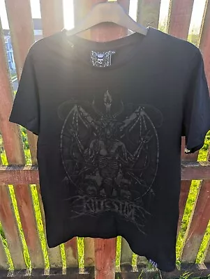 Buy KILLSTAR T-Shirt Black Dark Prince Short Sleeve Top Rare Y2k Nugoth Alt • 10£