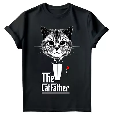 Buy The Cat Father Cool Dad Father's Day Funny Cat Dad Super For Dad T Shirt #FD • 9.99£