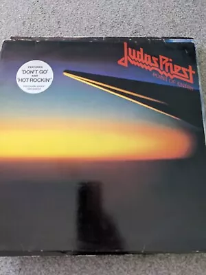 Buy Judas Priest - POINT OF ENTRY 12  VINYL ALBUM MERCH INSERT 1981 LP 1st Press VG+ • 15.40£