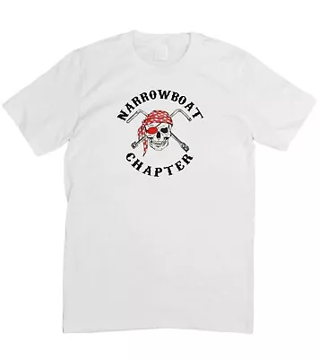 Buy NARROWBOAT CHAPTER T-SHIRT S - 5XL Canal River Boater Crew Captain Boating • 12.99£
