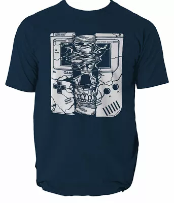 Buy Gameboy Skull Mens T Shirt Gamer Game S-3XL  • 13.99£