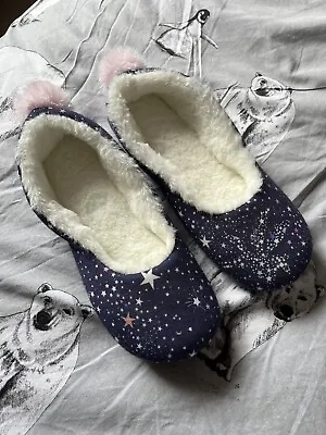 Buy Girls Joules Constellation Slippers Size Xl (3/4)  • 6£