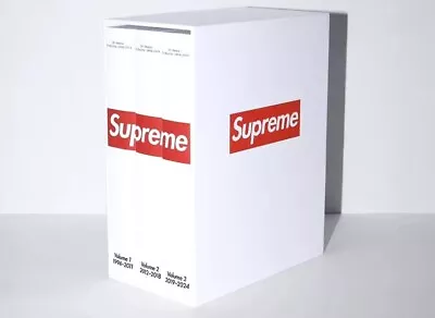 Buy Supreme 30 Years: T-Shirts 1994-2024 Book Set - 30th Anniverasry - 3 Volumes • 190£
