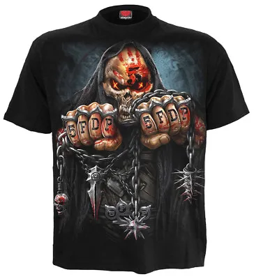 Buy SPIRAL DIRECT 5FDP GAME OVER Officially Licensed Five Finger Death Punch T-Shirt • 24.99£
