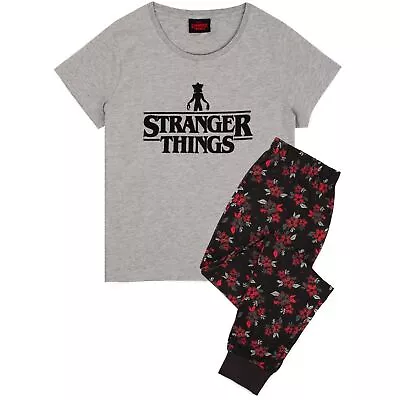 Buy Stranger Things Womens/Ladies Long Pyjama Set NS6409 • 22.77£