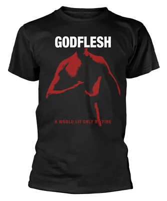 Buy Godflesh A World Lit Only By Fire Black T-Shirt - OFFICIAL • 16.29£