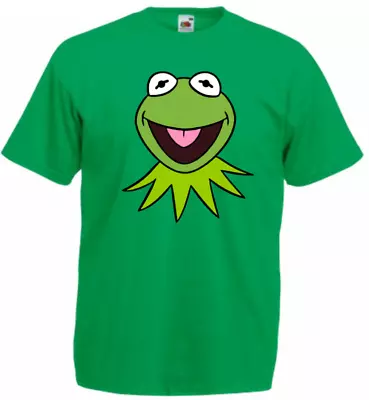 Buy Kermit Inspired T-shirt Green FOTL Loose Fit Lady Fit Multi Listing Cotton Top  • 9.49£