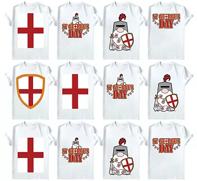 Buy St George Day Facts & Significance Traditions Red Cross Day T-Shirt #SJD4 • 7.59£