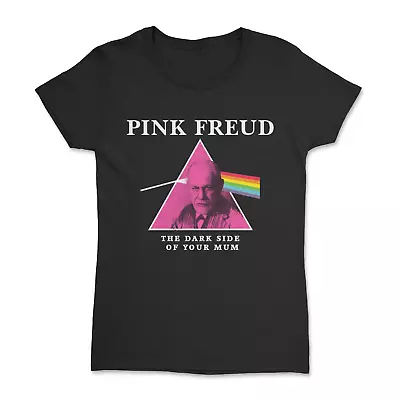 Buy Pink Freud Ladies Womans T-Shirt Rock Neurologist Pink Psychoanalysis Floyd • 12.99£