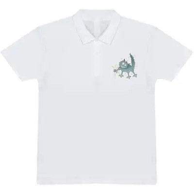 Buy 'Electrocuted Cat' Adult Polo Shirt / T-Shirt (PL028569) • 12.99£