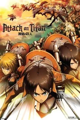 Buy Impact Merch. Poster: Attack On Titan - Attack 610mm X 915mm #72 • 8.19£
