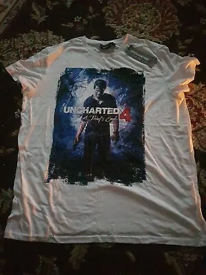 Buy Uncharted 4 T Shirt With Tags • 8£