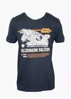 Buy NEW Star Wars Millennium Falcon Navy T-Shirt - Medium (LICENSED) • 5£