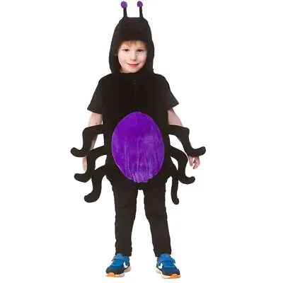 Buy Wicked Costumes Spider Hooded Tabard Child Fancy Dress • 11.99£