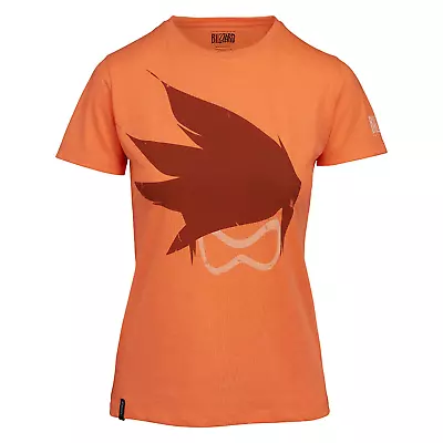 Buy Overwatch Game T-Shirt Women's (Size M) J!NX Tracer Hero Graphic Top - New • 9.99£