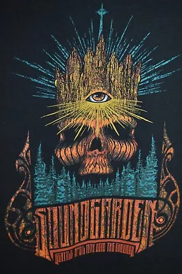 Buy SOUNDGARDEN Seattle Concert Show T Shirt Showbox 2010 Chris Cornell Slim Large • 56.83£