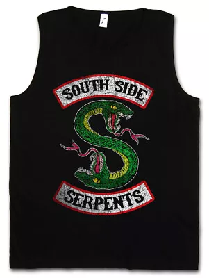 Buy South Side Serpents Men Tank Top Vest Archie Snake Biker Mc Motorcycle Riverdale • 21.59£