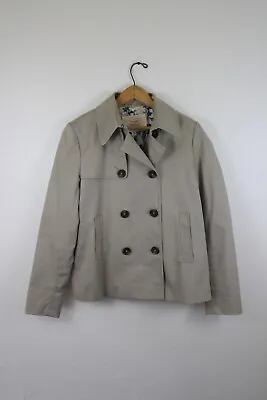 Buy Brooks Brothers Jacket Women's 2 Pea Coat Trench Coat Khaki • 21.74£