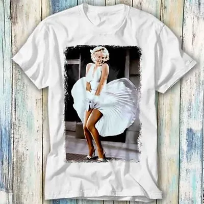 Buy Marilyn Monroe Scene Of Her Skirt Blowing Up T Shirt Meme Gift Top Tee 1402 • 6.35£