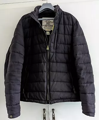 Buy Fat Face Cold Weather Black Puffer Jacket Men's Size Large In Good Condition • 35£