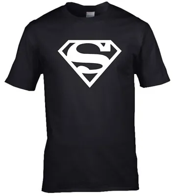 Buy Superman Logo Premium Cotton Ring Spun T-shirt • 14.99£